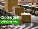 H.P.D QUY ĐỊNH KHI GỬI HÀNG
